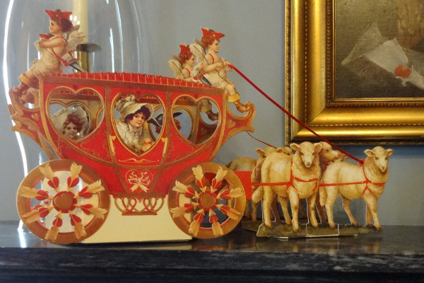 2019 Valentine's Tea - Horse and carriage figure